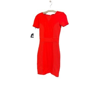 French connection red dress NWT